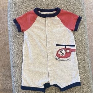 CARTER’S baby boy shorts onesie